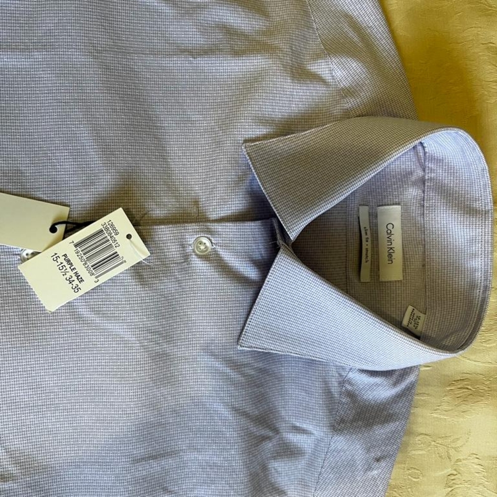 Men shirt calvin klein size 15 151/2 -35